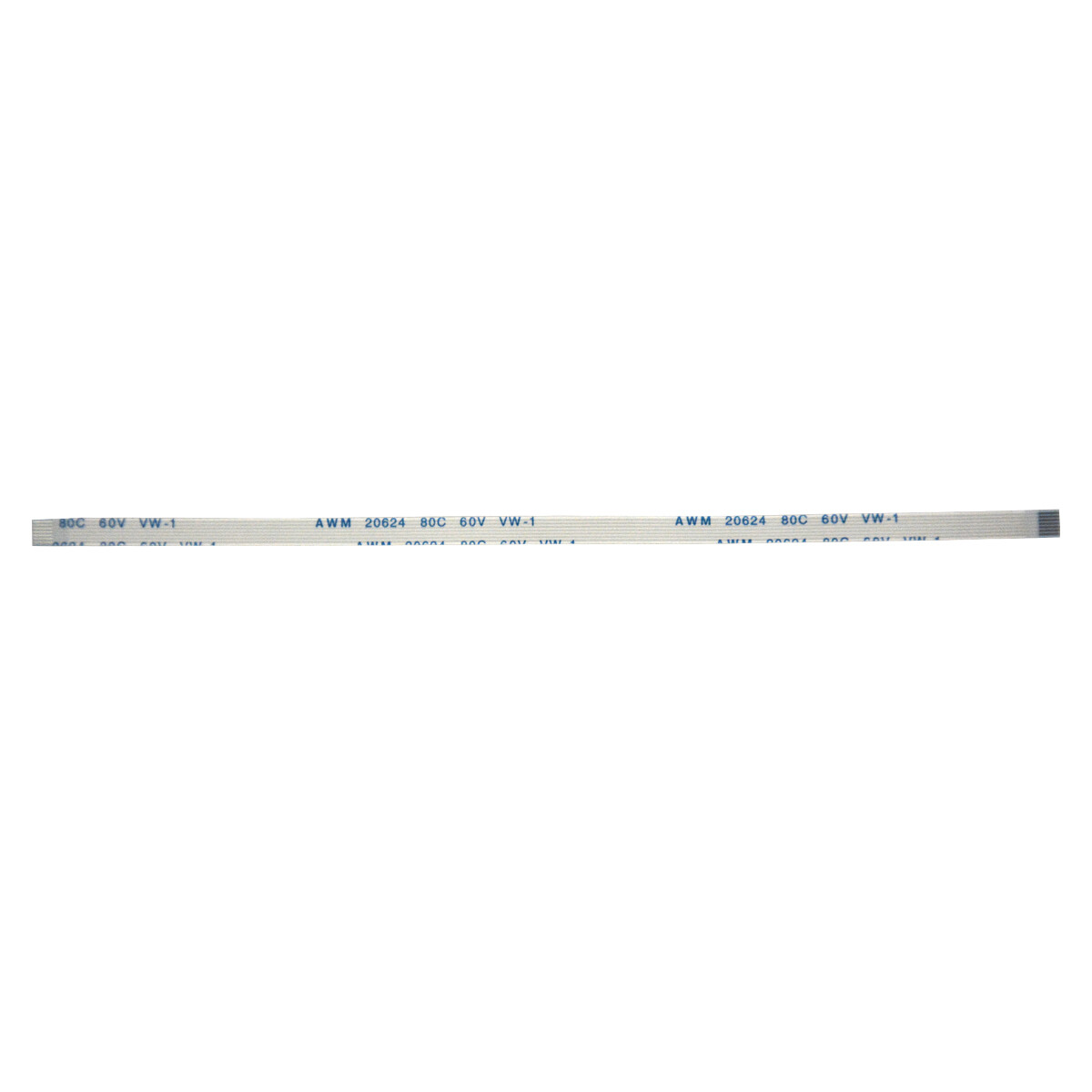 7Pin 0.5mm Pitch FFC FPC Flexible Flat Cable AWM VW-1 20624 80C 60V A B Type