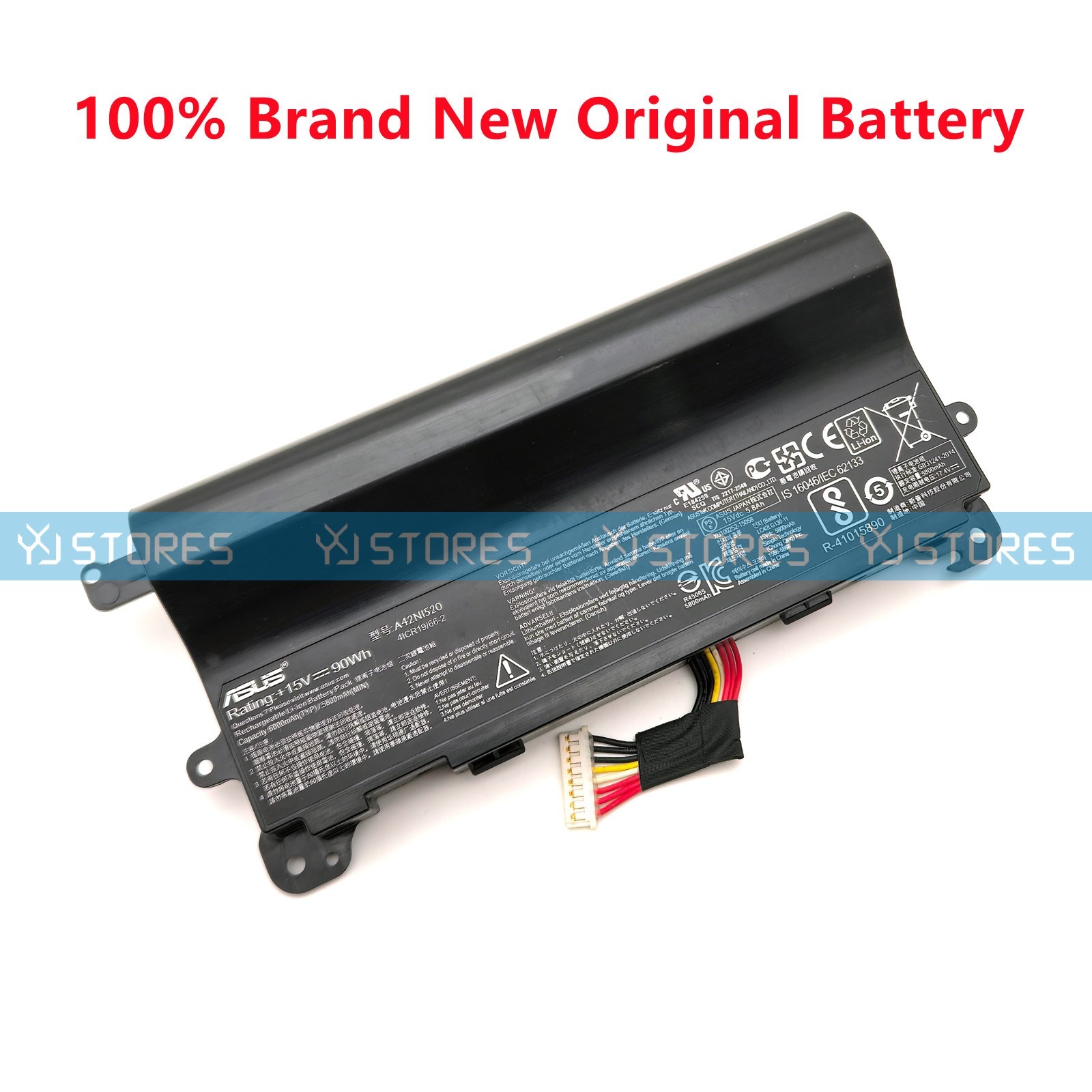 Genuine A42N1520 15V 90Wh Battery for Asus ROG GFX72J G752VS G752VY GFX72V OEM