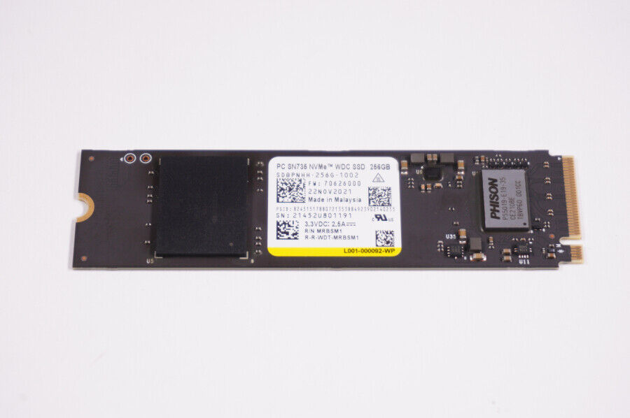 M52025-001 Hp 256GB M.2 2280 PCIe NVMe Gen 4x4 SSD Drive 16-D0023DX