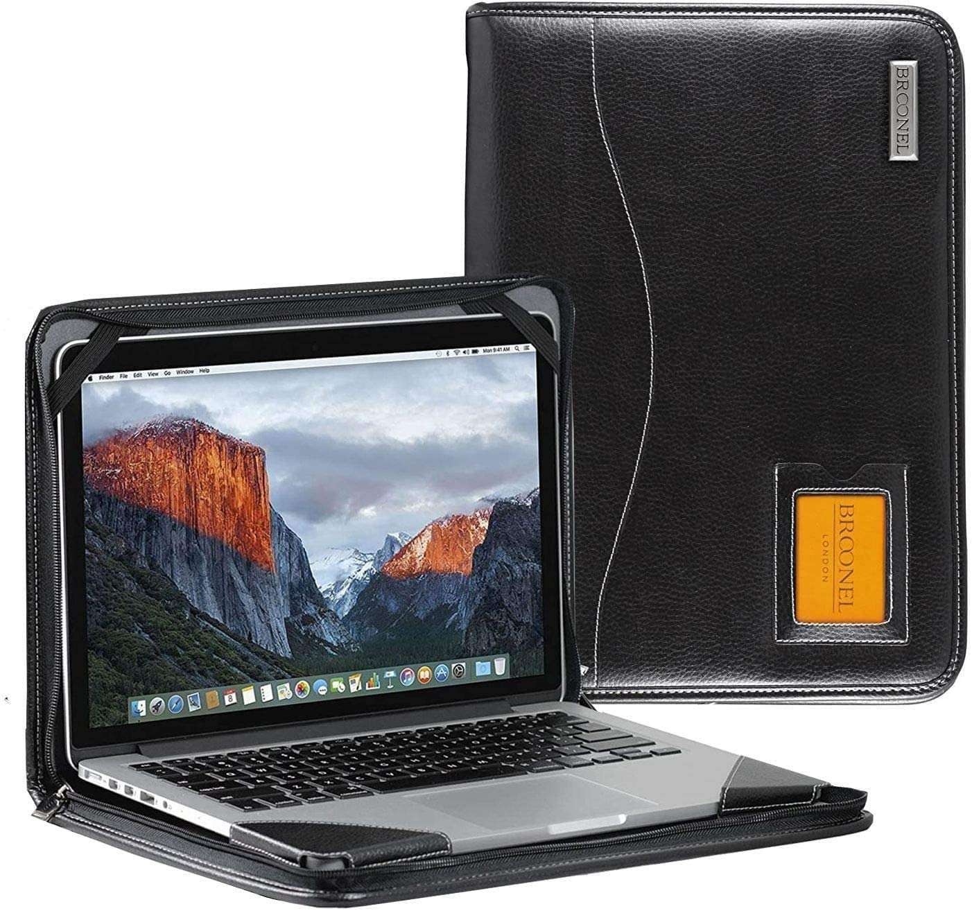 Broonel Black Contour Case For HP Omnibook X Flip 16" Next Gen AI Laptop