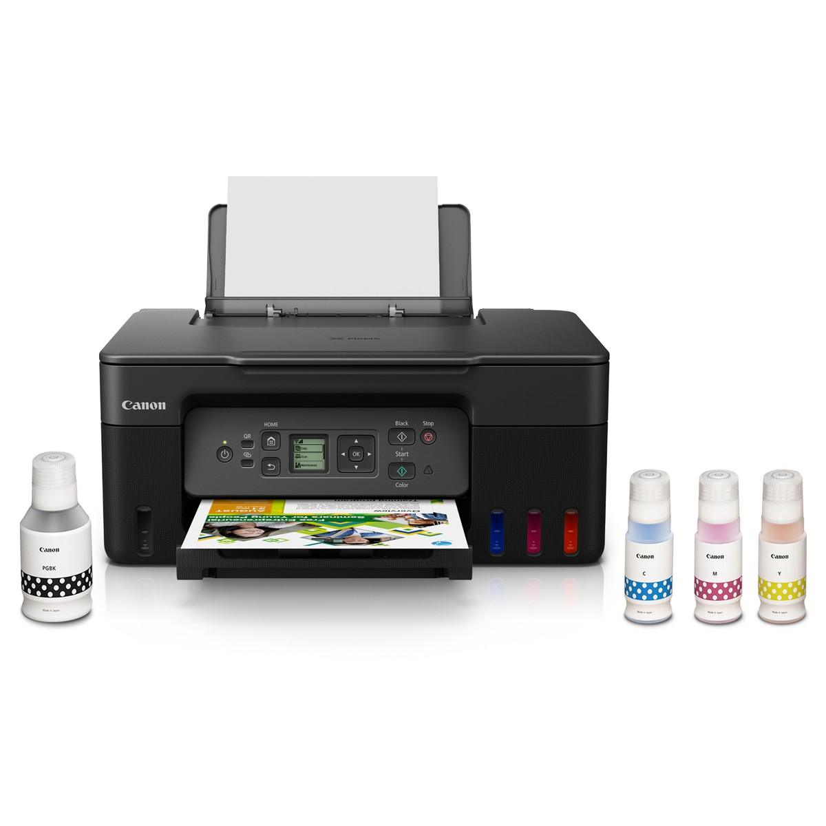 Canon PIXMA G3270 Wireless MegaTank All-In-One Color Inkjet Printer, Black
