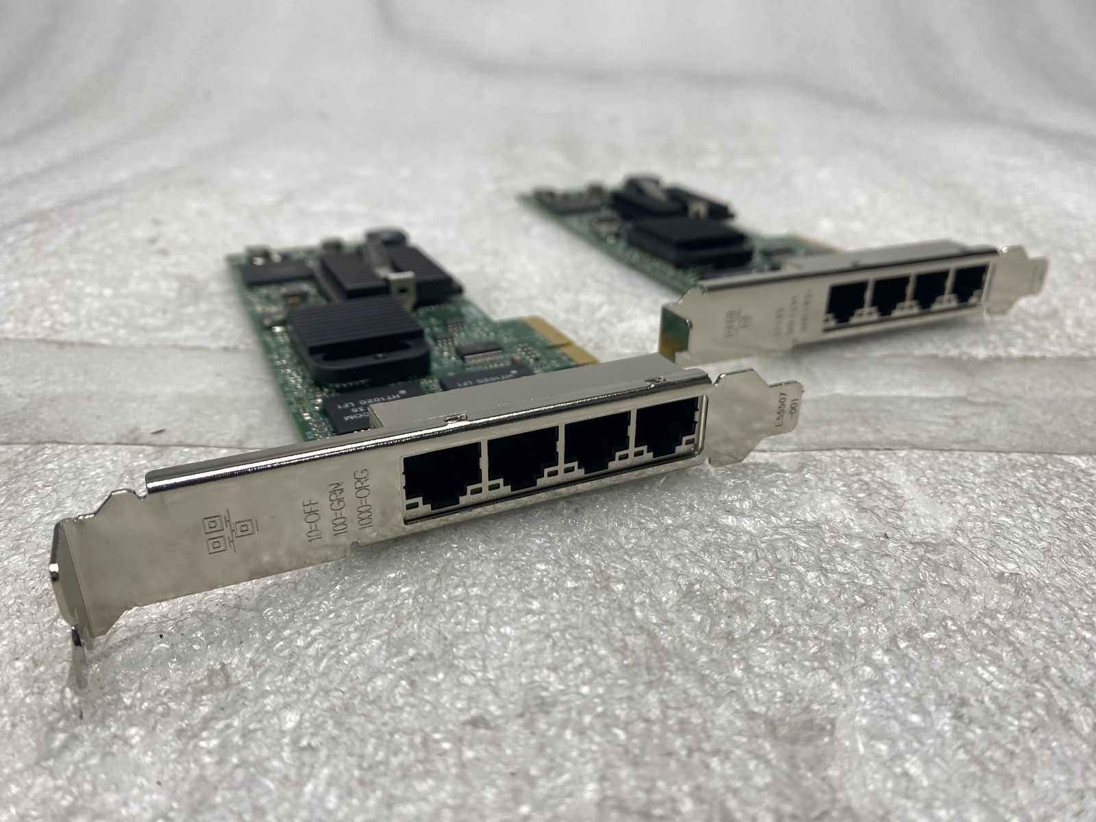 Intel PRO/1000 VT Quad-Port PCI-e Gigabit Adapter *LOT OF 2*