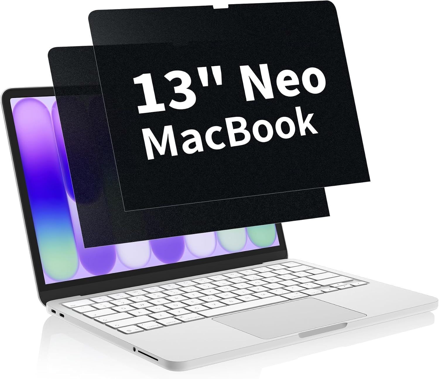 Privacy Screen Protector for MacBook Neo 13-Inch - Anti Glare, Bubble-Free Film