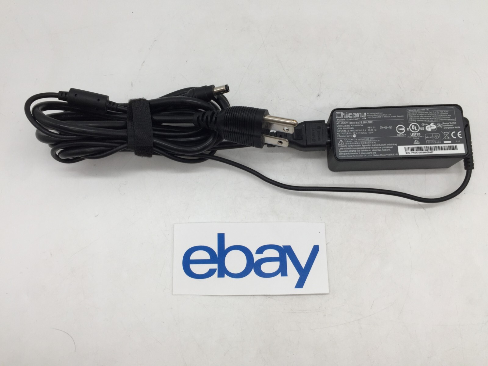 Chicony A16-045N3A 19V 2.37A Power Supply AC Adapter FREE S/H