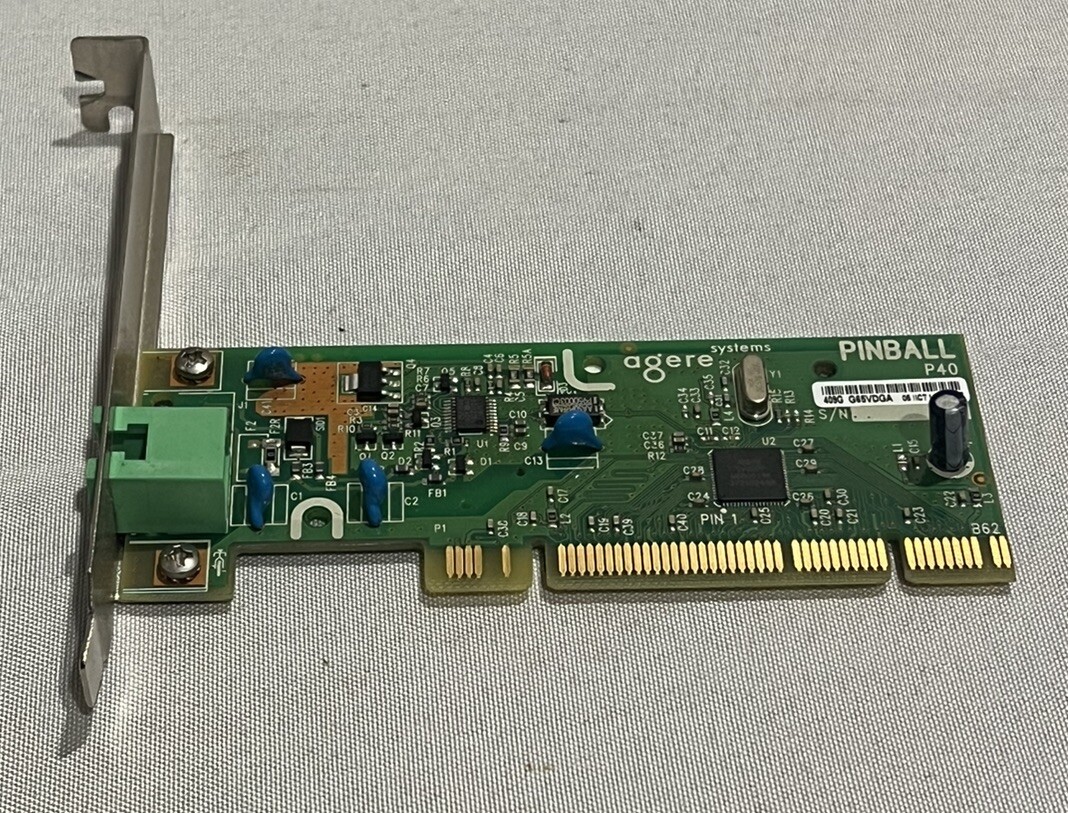 Agere Pinball P40 Modem Card Chip Board
