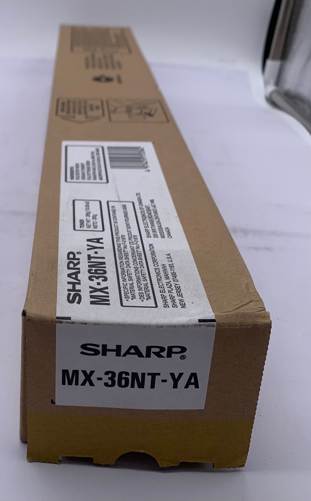 Genuine Sharp MX-36NT-YA (MX-36NTYA) Yellow Toner Cartridge, OEM