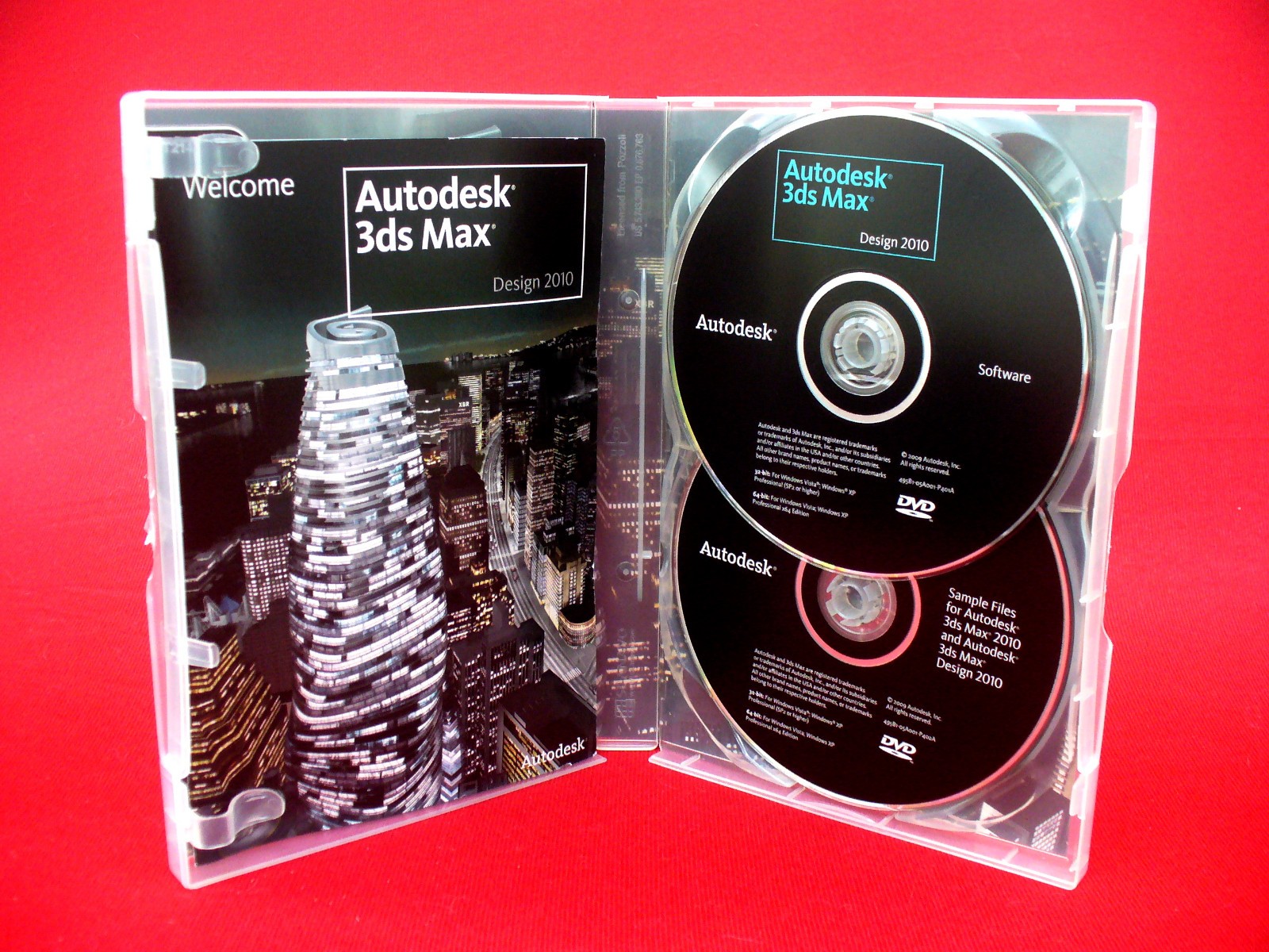 Autodesk 3ds Max - Design 2010 - DVD Software with Serial Number and Product Key