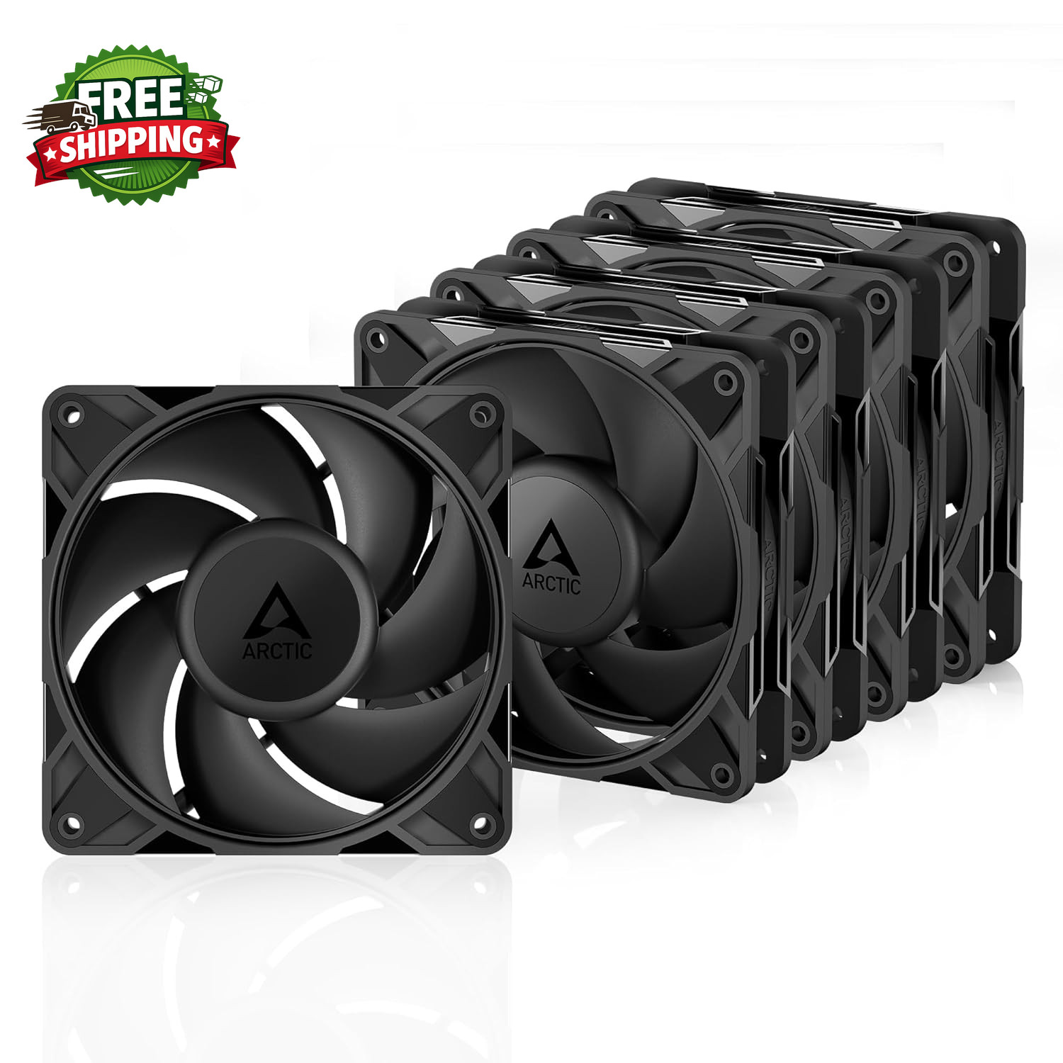 P12 Pro PST  5 Pack   Powerful Premium Fan   120 Mm PWM Fan
