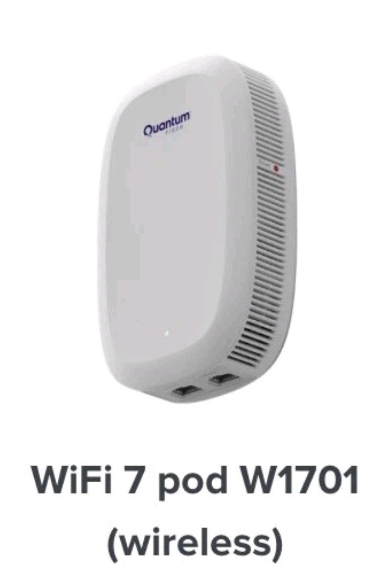 Centurylink Quantum Fiber WiFi-7 Network W1701k Wireless POD Beacon Extender NEW