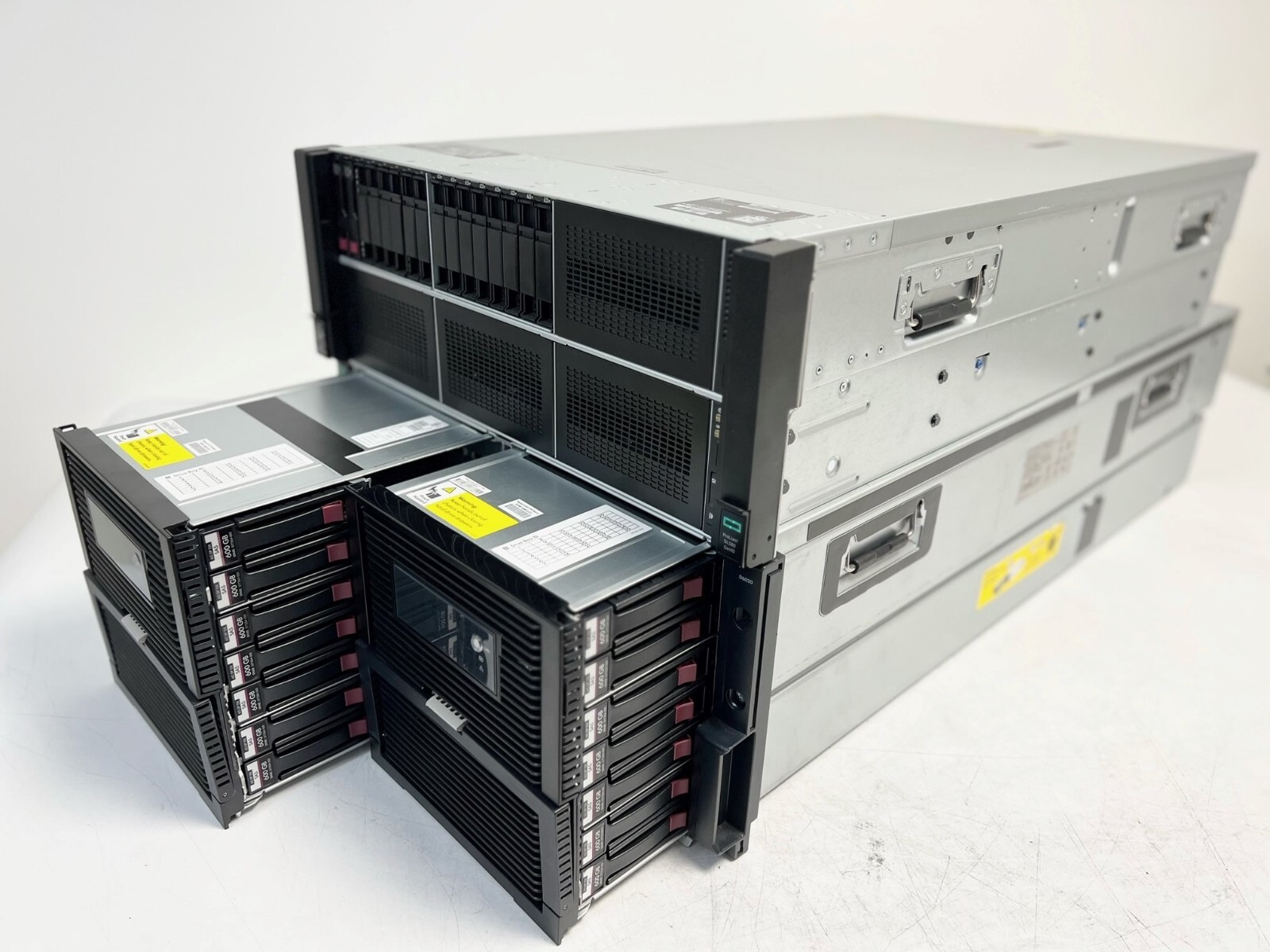 HPE DL580 Gen10 & D6020 | 32 Core 3.3GHz | 420TB SAS DAS Backup Storage Solution