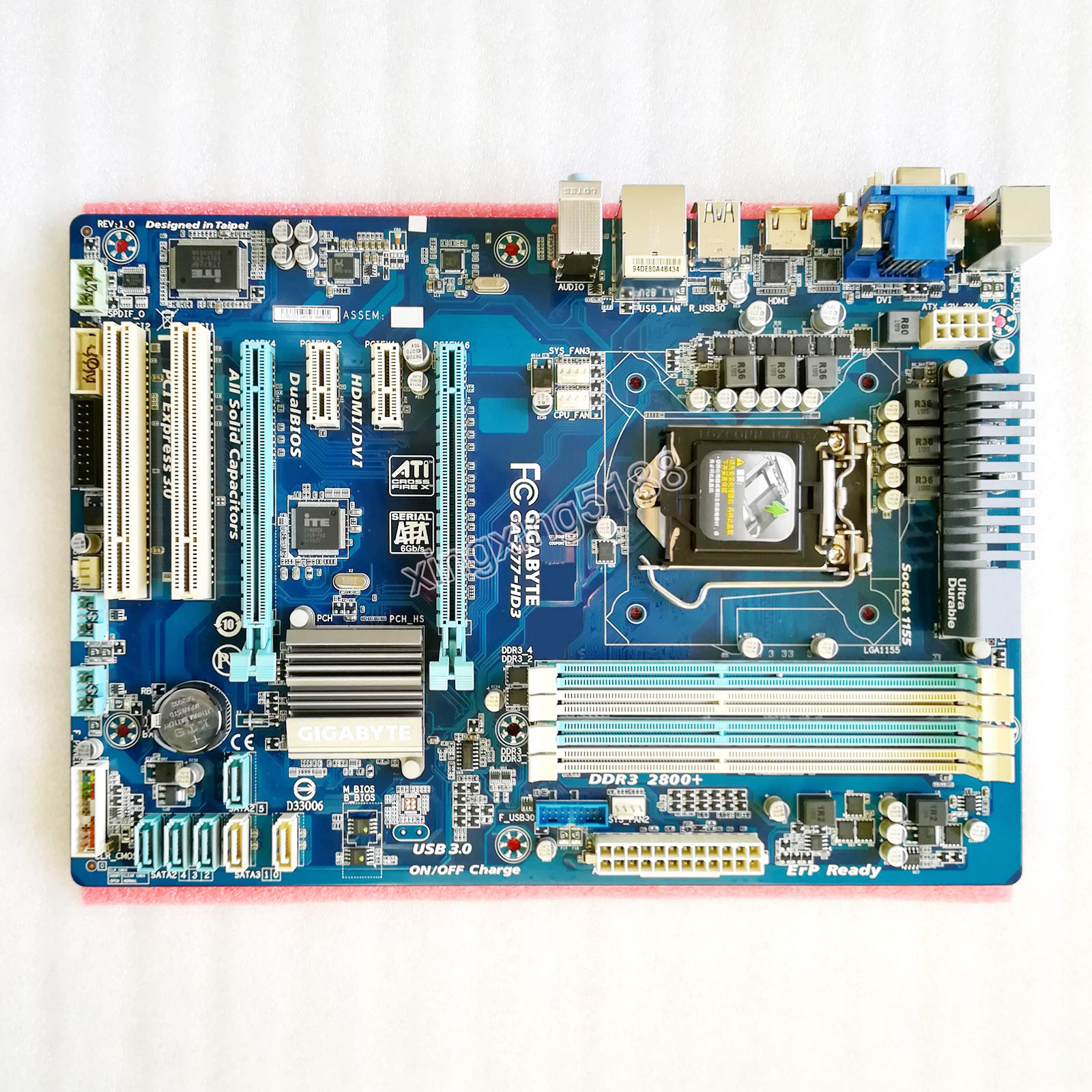 Gigabyte GA-Z77-HD3 For Intel Socket LGA 1155 ATX Computer Motherboard DDR3 32GB