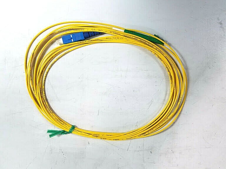 Fiberdyne Labs Sm Splx Riser, 1.6mm, LC/APC-SC/UPC, 5m; Part #F9C11A3GCN6005M