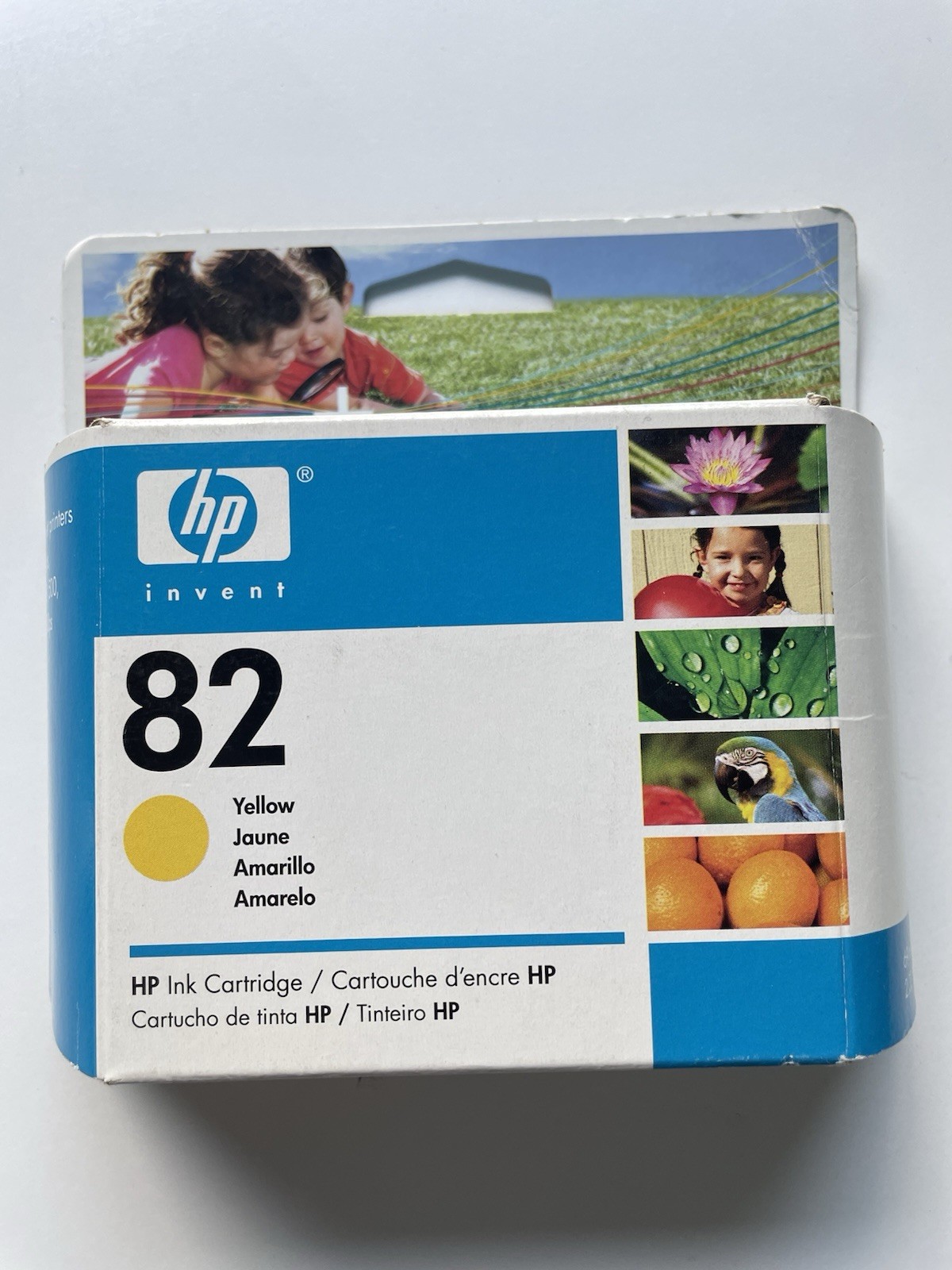 NEW HP Invent82 C4913A Yellow Ink Cartridge Exp 2008