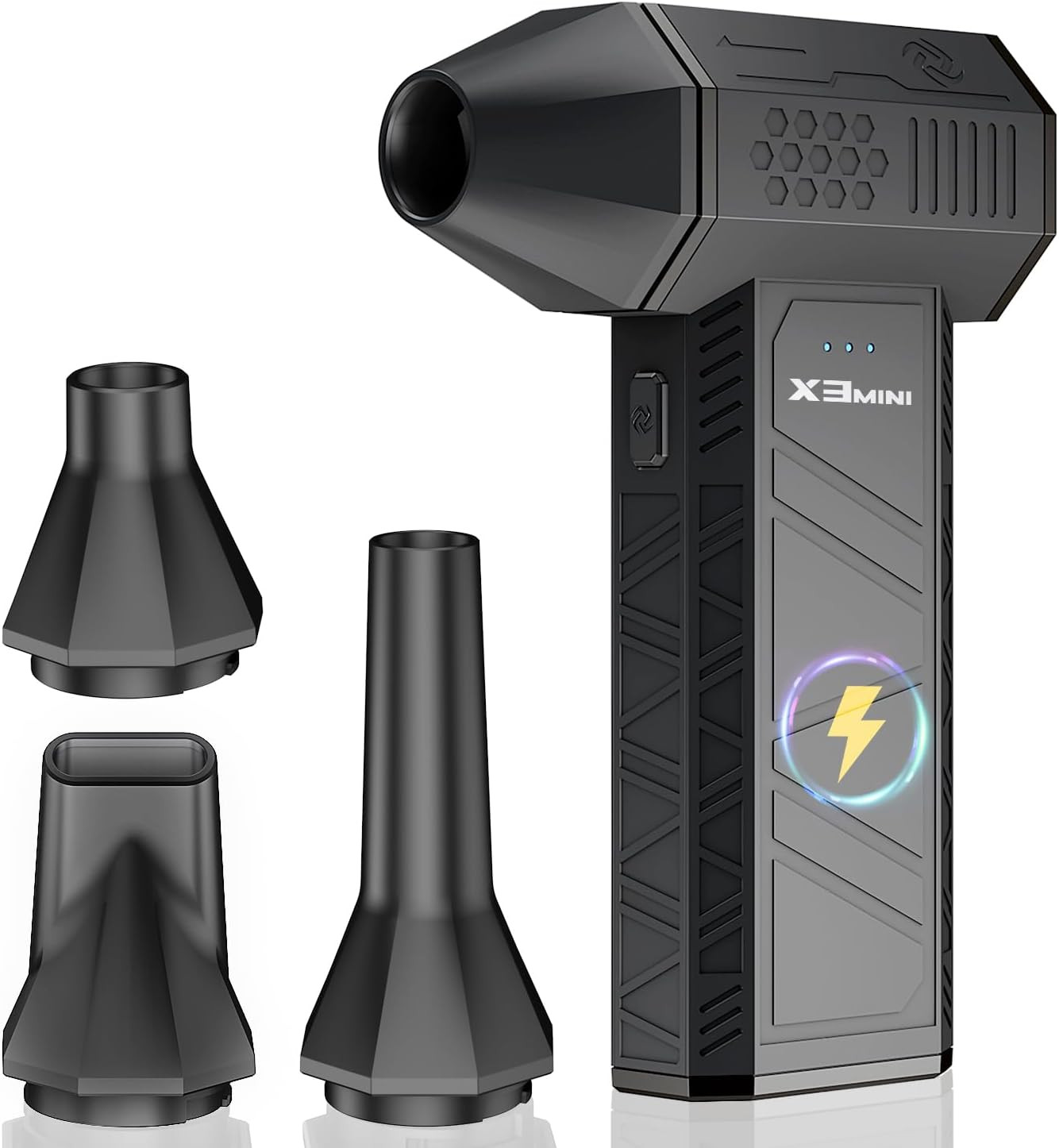 Soplador de Aire Comprimido Electrico Recargable para Limpieza de Computadoras