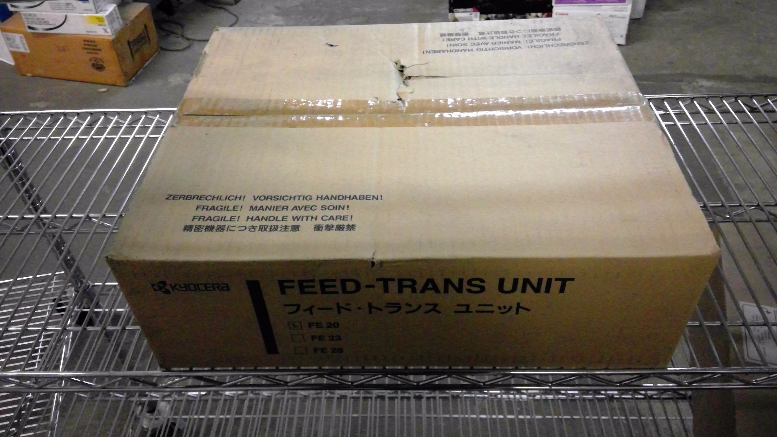 GENUINE NEW KYOCERA FEED TRANS UNIT FE 20 SEALED BOX