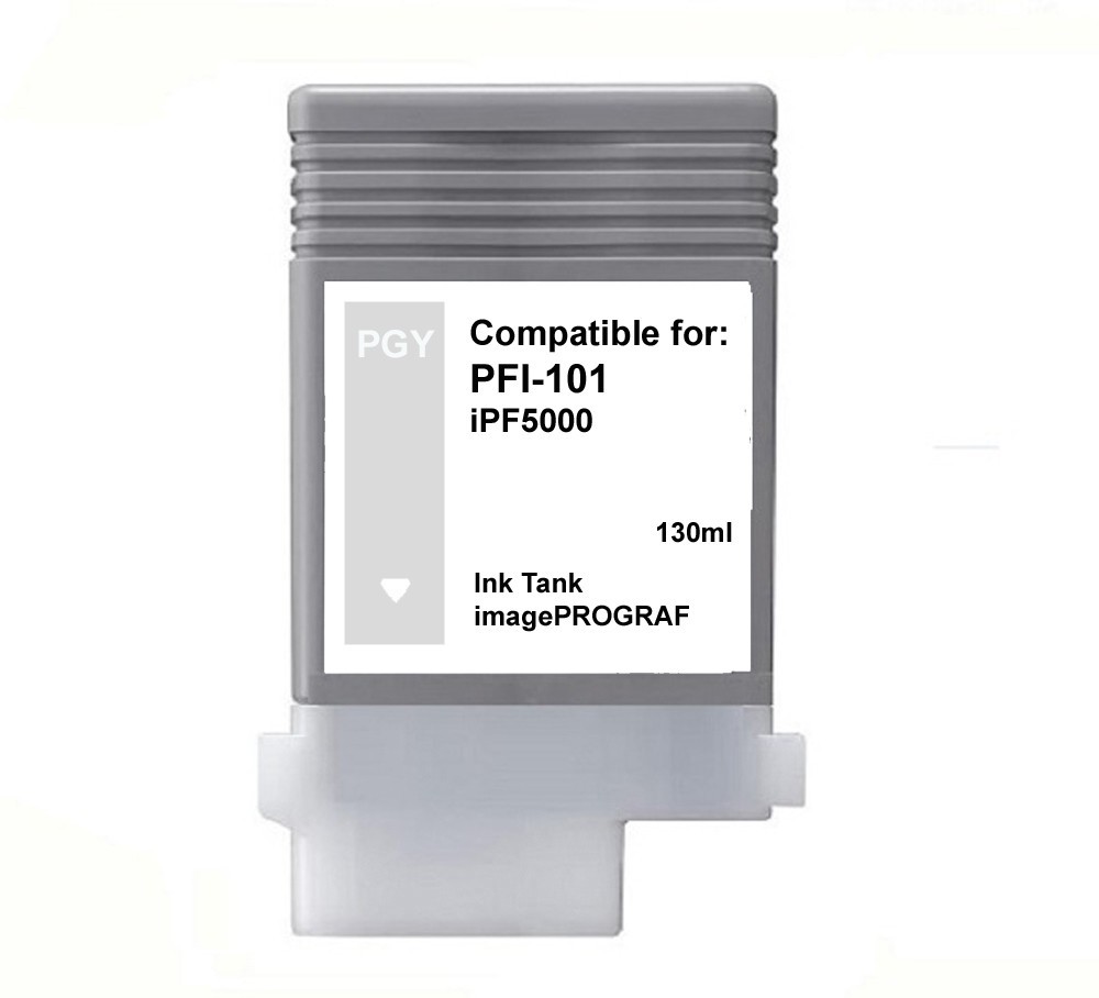 PFI-101 PGY Photo Gray  Ink Tank  for Canon iPF 5000 6000s PFI101