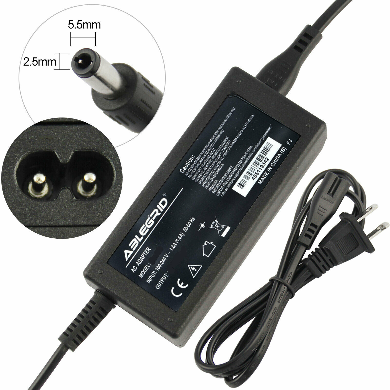 AC Adapter Charger For Toshiba Satellite L675D-S7102 L675D-S7103 L675D-S7104 PSU