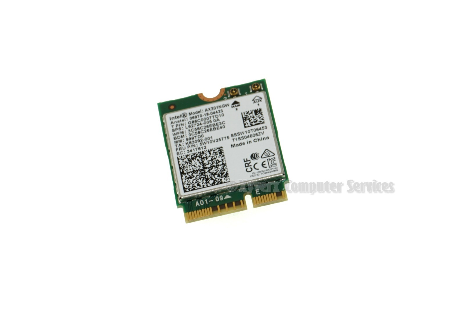 G86C0007TD10 AX201NGW OEM RAZER WIRELESS BLADE STEALTH 13 RZ09-03102E52 (CA712)