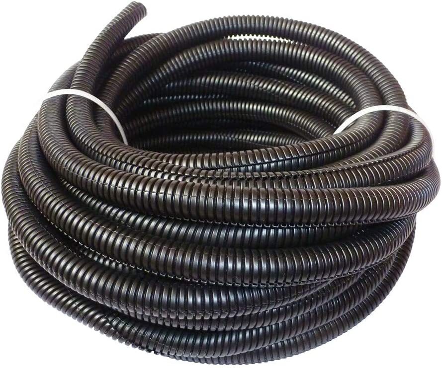 30Ft Electrical Wire Cable Sleeve Pet Protector Power Cord Extension Tube Cover 