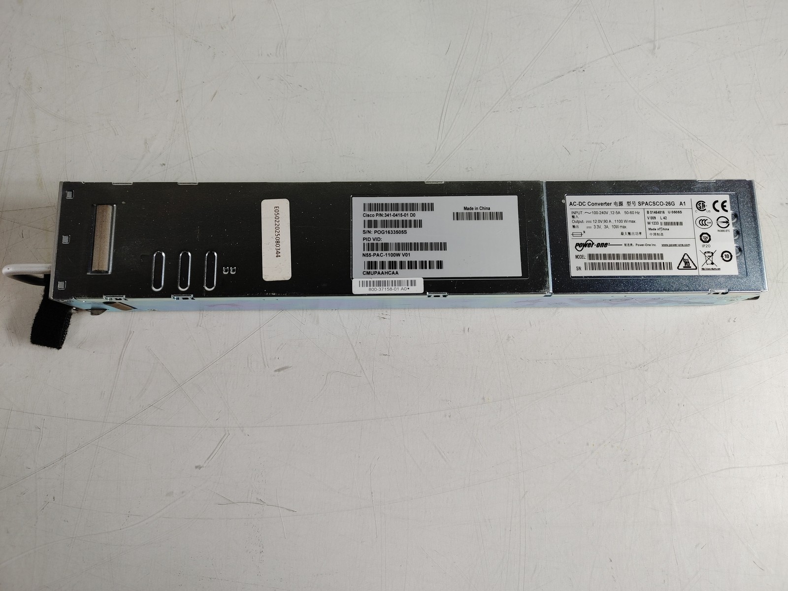 Cisco Nexus 5500 1100 W Hot Swap 1U Server Power Supply 341-0415-01