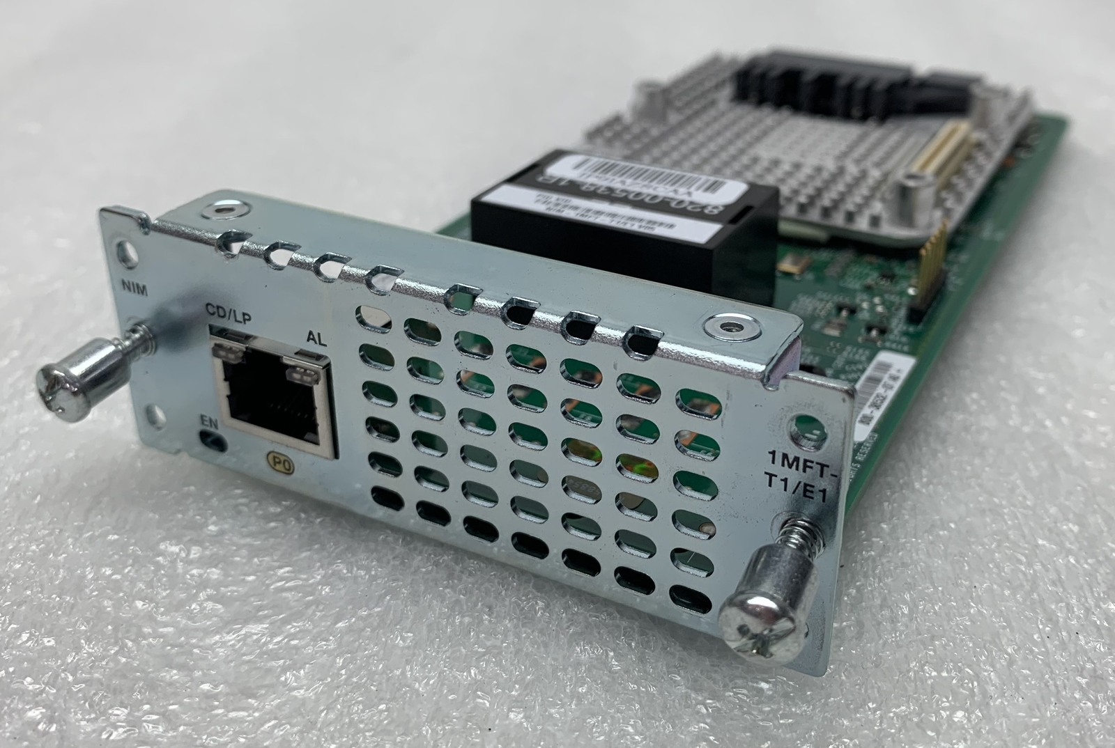 CISCO NIM-1MFT-T1/E1 1-Port Multi-flex Trunk Module Clear-channel Card T1/E1 NIM