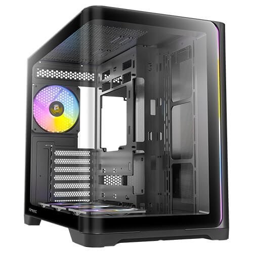 ANTEC C5 CURVE ARGB Mid-Tower ATX Desktop Case USB-C Curved TG 4xARGB Fans Black
