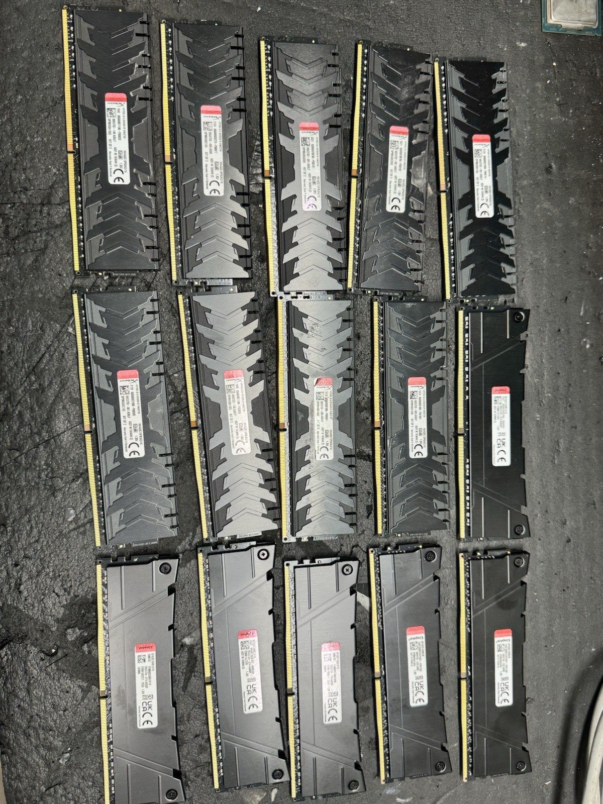 Kingston HyperX Fury 8GB DDR4 2133MHz Desktop RAM  15pcs