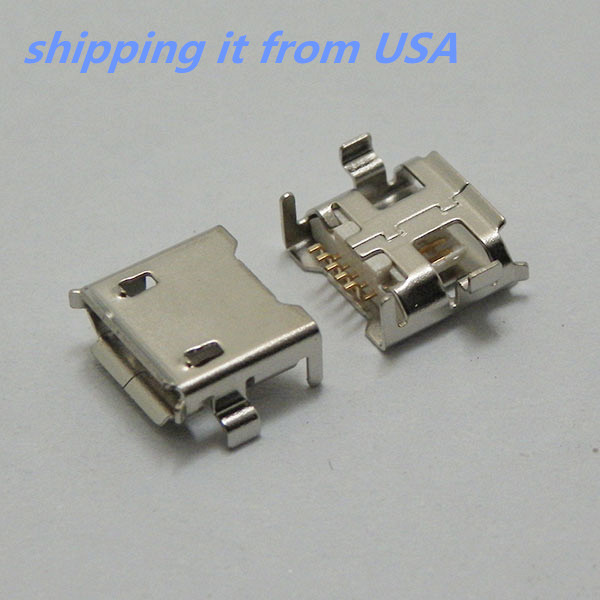 2PCS*Genuine Micro USB Charging Jack Plug Socket Port for HP SLATE 7 Tablet 2800