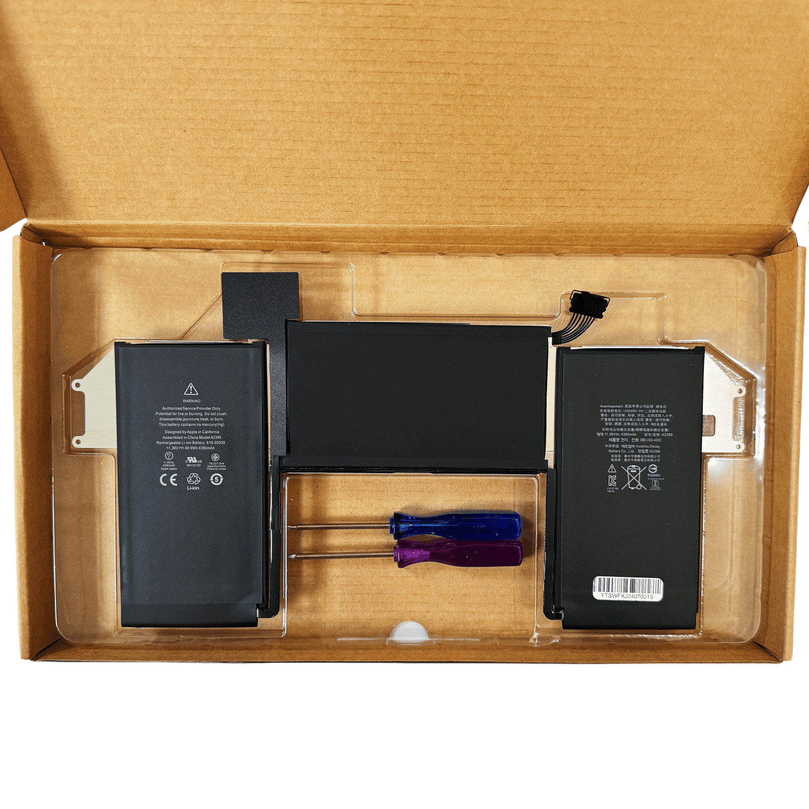 Genuine A2389 Battery for Apple MacBook Air 13" A2337 Air M1 Entry 2020 EMC 3598
