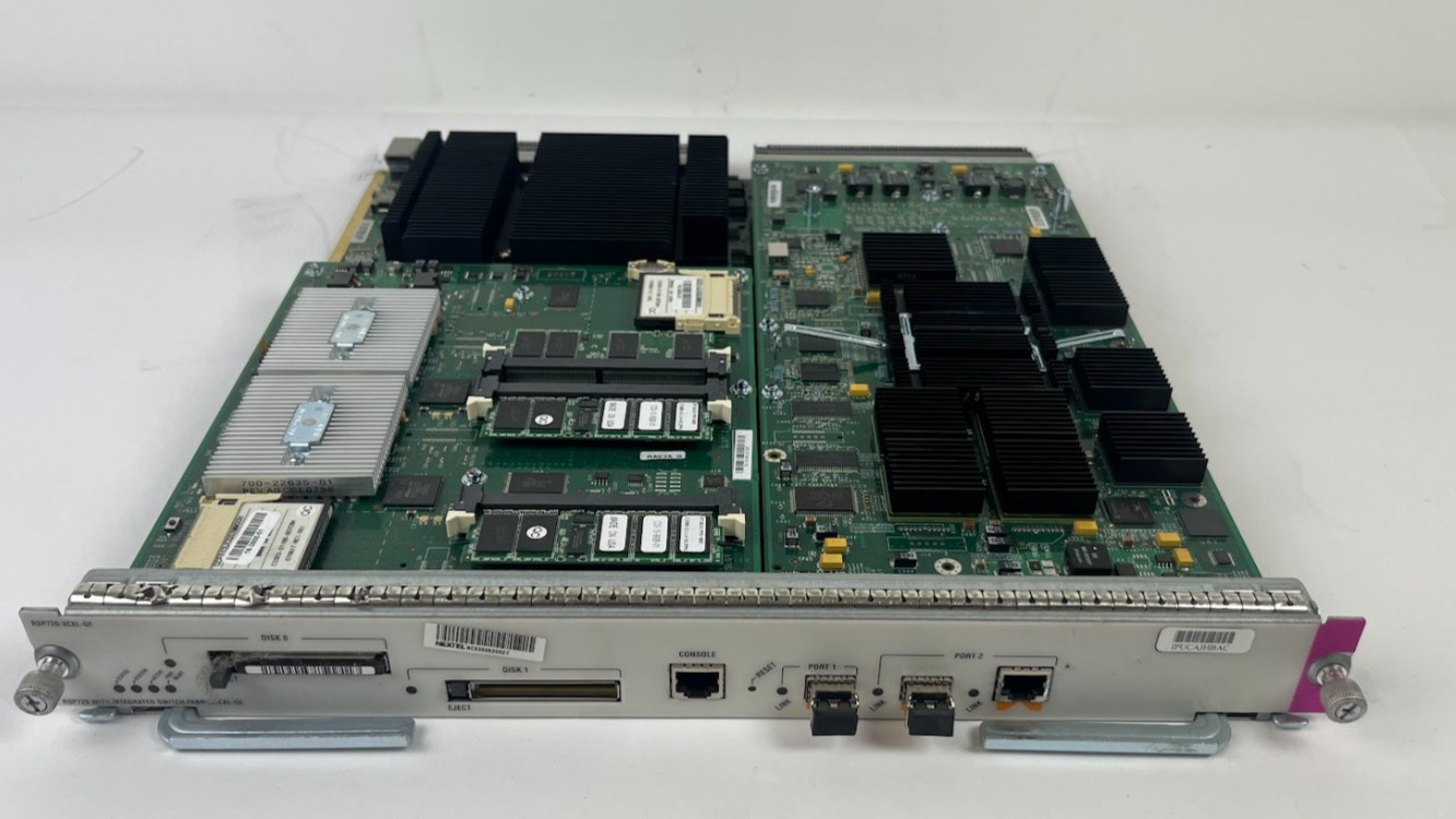 Cisco RSP720-3CXL-GE Route Switch Processor 7600 Series 720Gbps MSFC4 PFC3CXL