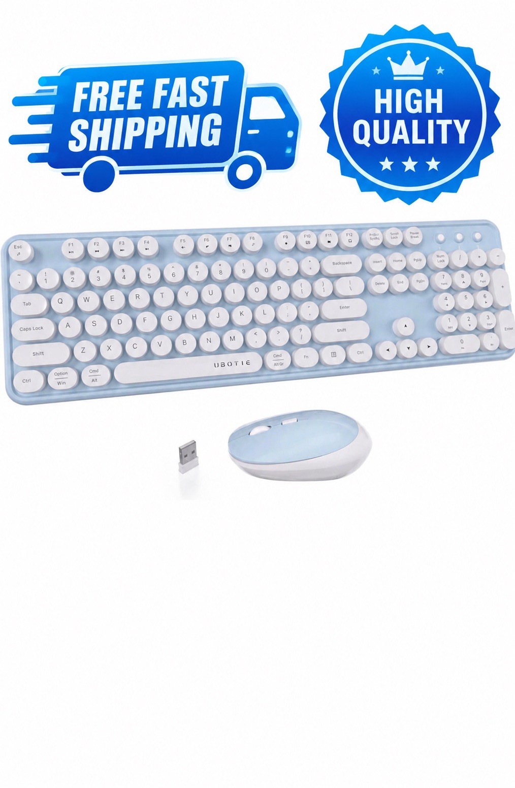 wireless keyboard and mouse combo Ubotie