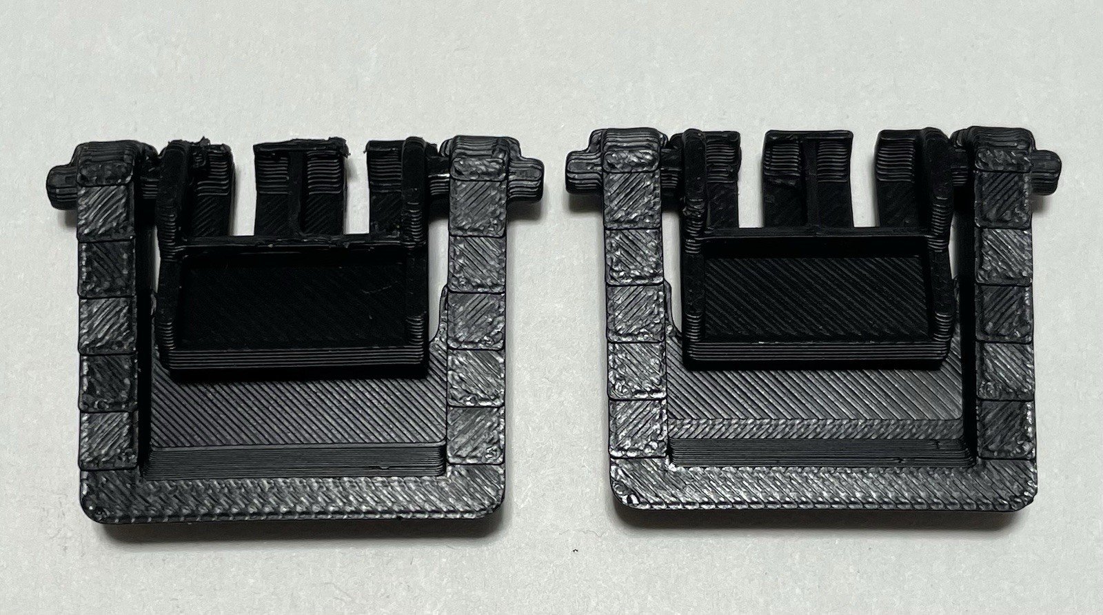 3D Printed HyperX Keyboard Replacement Feet - Inner & Outer Feet (Pair of 2)