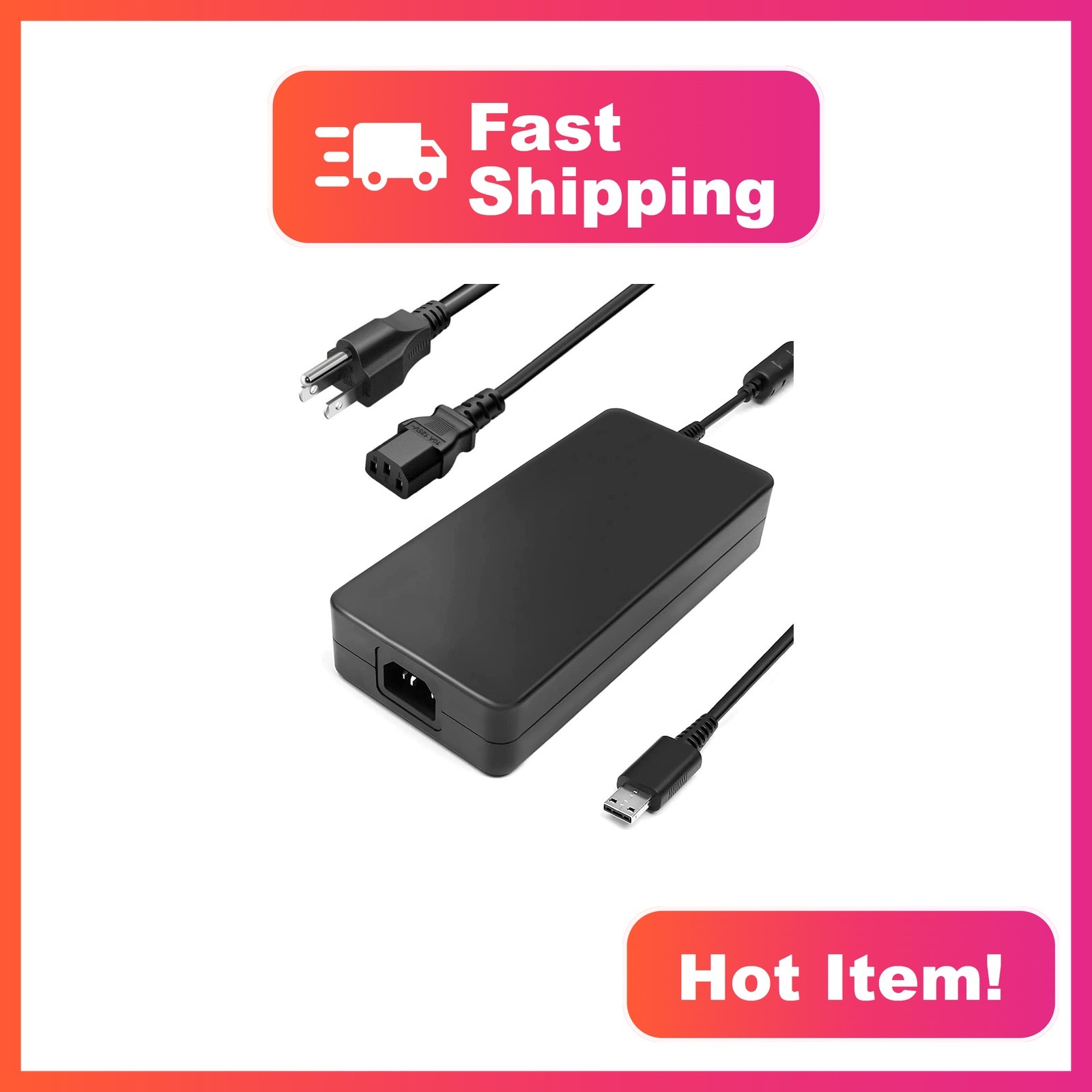 400W Power Supply Adapter Charger for MSI Titan 18 HX CreatorPro X18