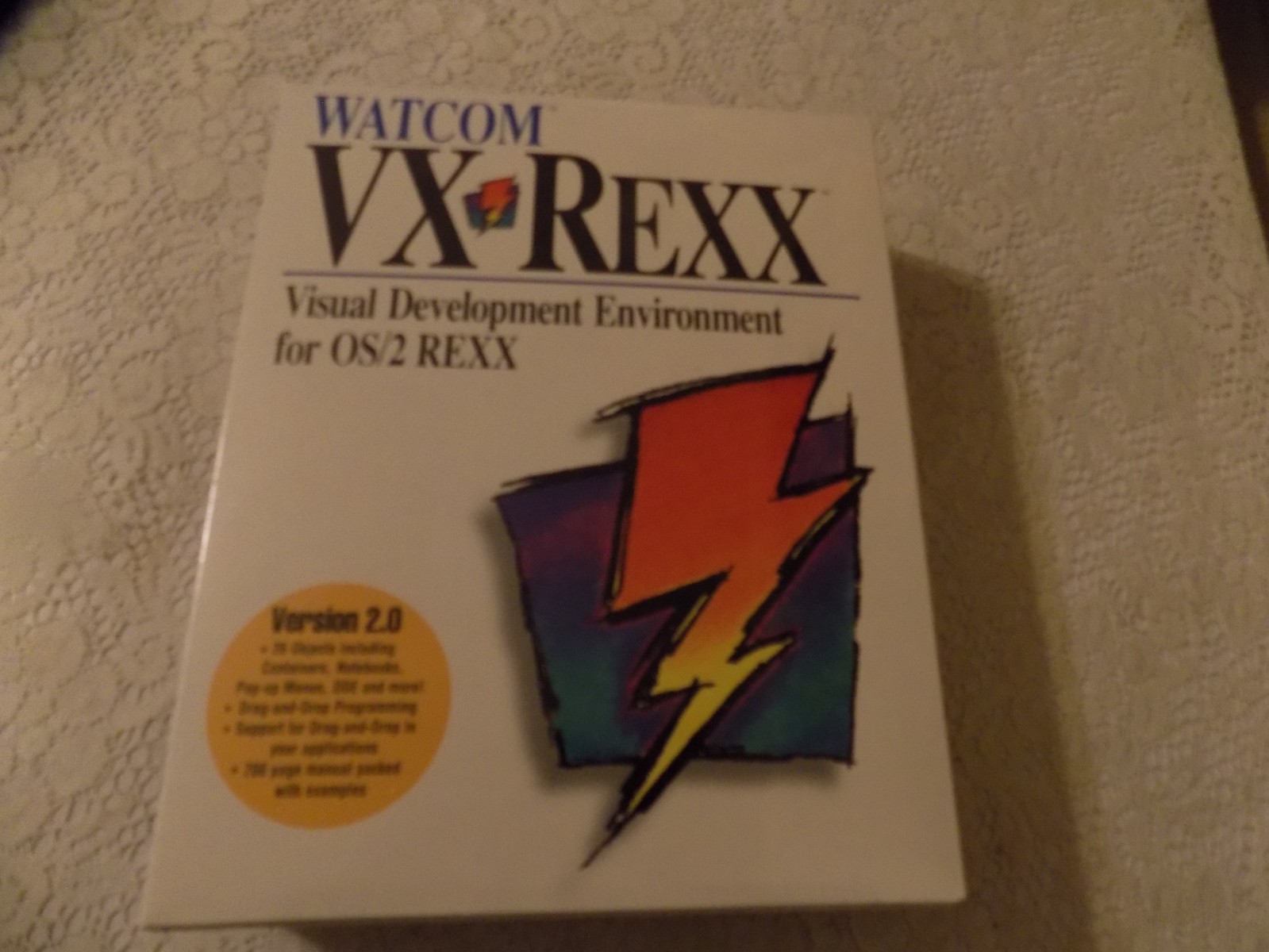 Watcom VX-REXX Version 2.0 for OS/2 - Factory Sealed New Old Stock NOS Rare