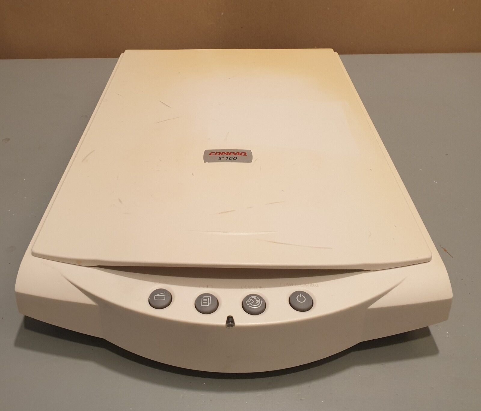 Compaq S4 100 Color USB Scanner Vintage Works