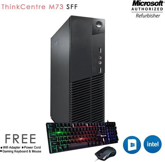 Lenovo ThinkCentre M73 SFF Desktop Core 4570 8GB RAM 128GB SSD Gaming Core i5