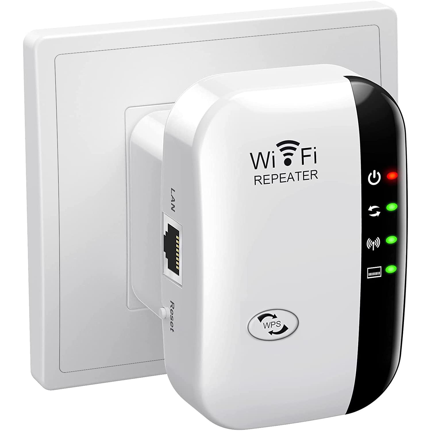 Wifi Extender Signal Booster up to 5000Sq.Ft and 55 Devices, Wifi Range Extender