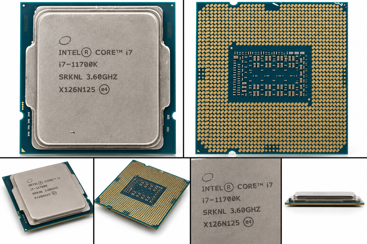Intel Core i7-11700K 3.6GHz 8-Core LGA1200 CPU Processor SRKNL