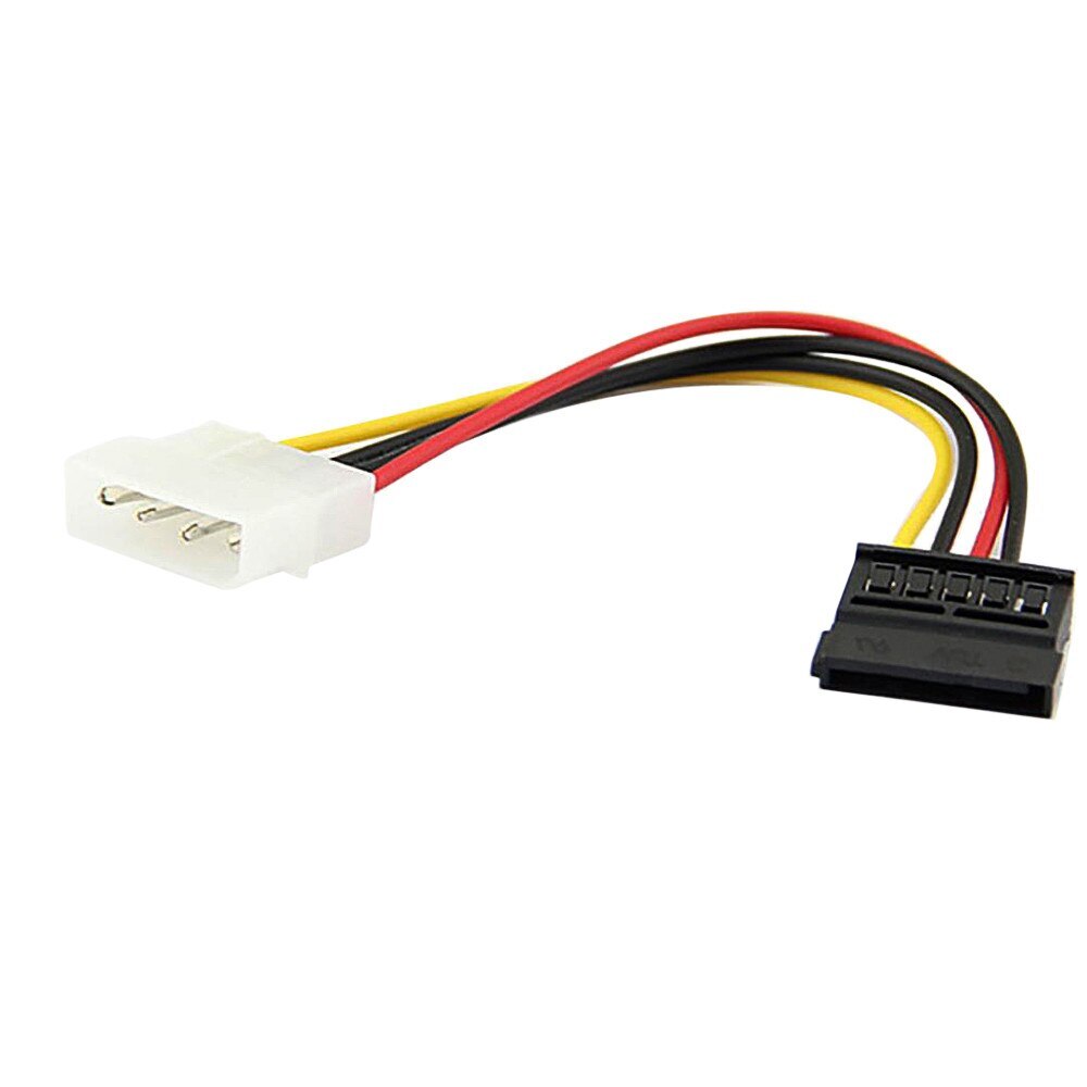 2pcs Harddisk Cable Connectors 4 Pin IDE To 15 Pin SATA USB 2.0 IDE To Serial