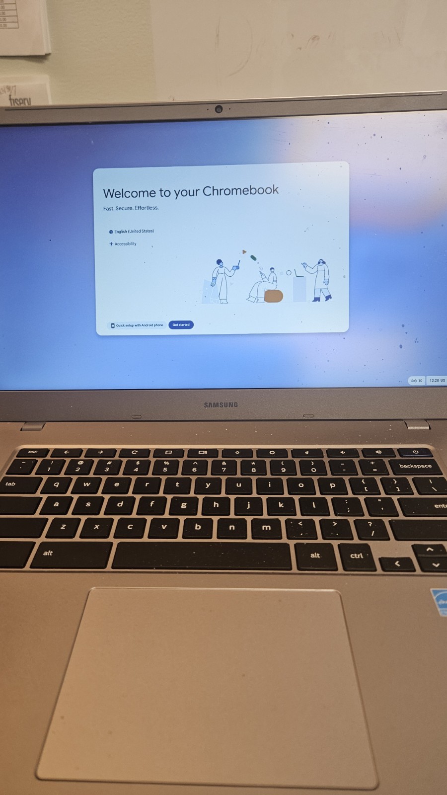 Samsung Chromebook XE350XBA 15.6" Intel Celeron, Chrome OS
