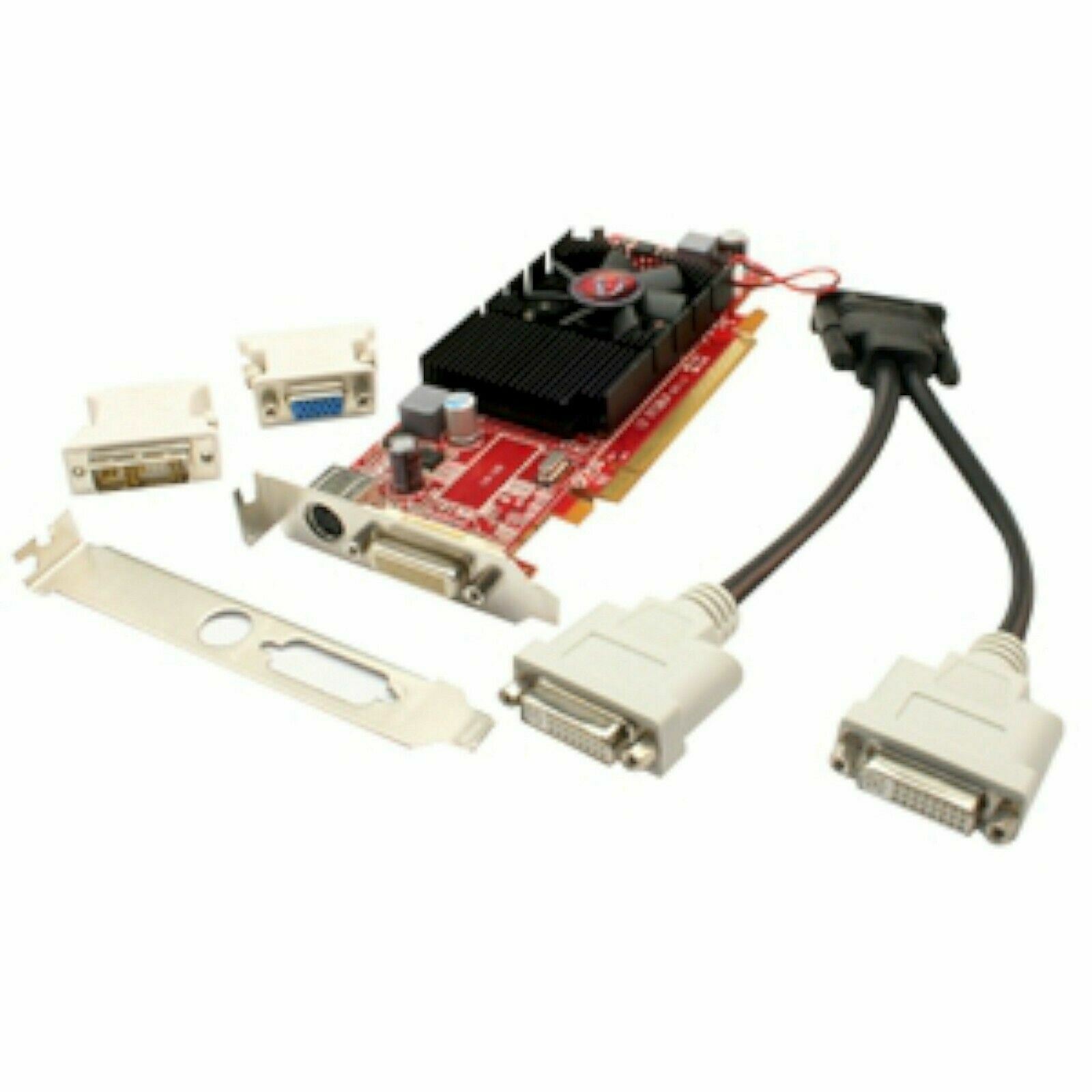 NEW VisionTek 900275 AMD Radeon 4650 1GB DDR2 DMS59 PCIe HD Video Graphics Card