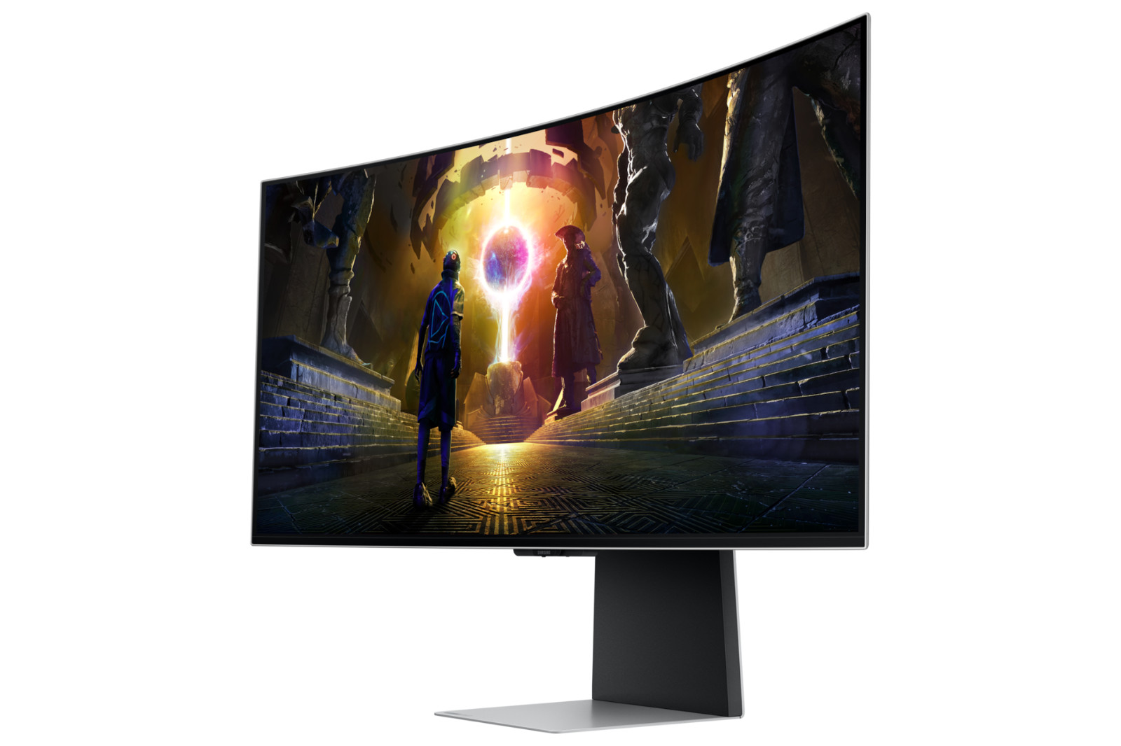 34 Inch Odyssey OLED G8 G85SD UWQHD 175Hz  G-SyncCompatibleCurved GamingMonitor 