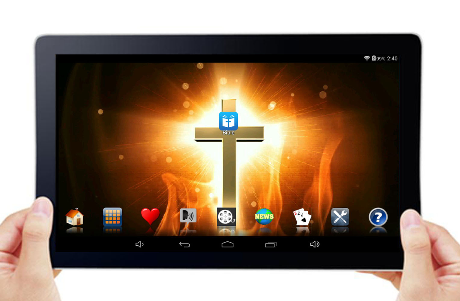 SPECIAL   'BIBLE TABLET' - A 10.1" Tablet with 12 Bible Versions INCLUDED 