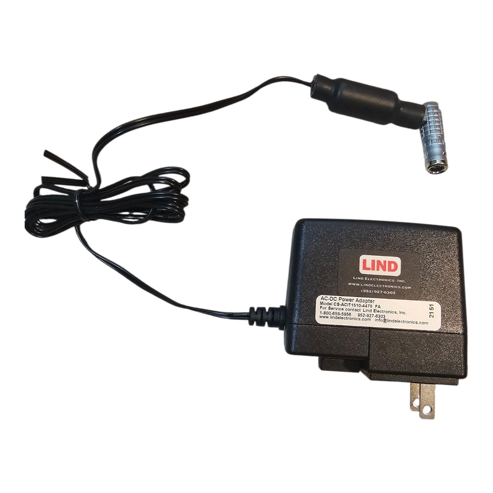 Lind Electronics Model AC/DC CS-ACIT1510-4476 Power Adapter