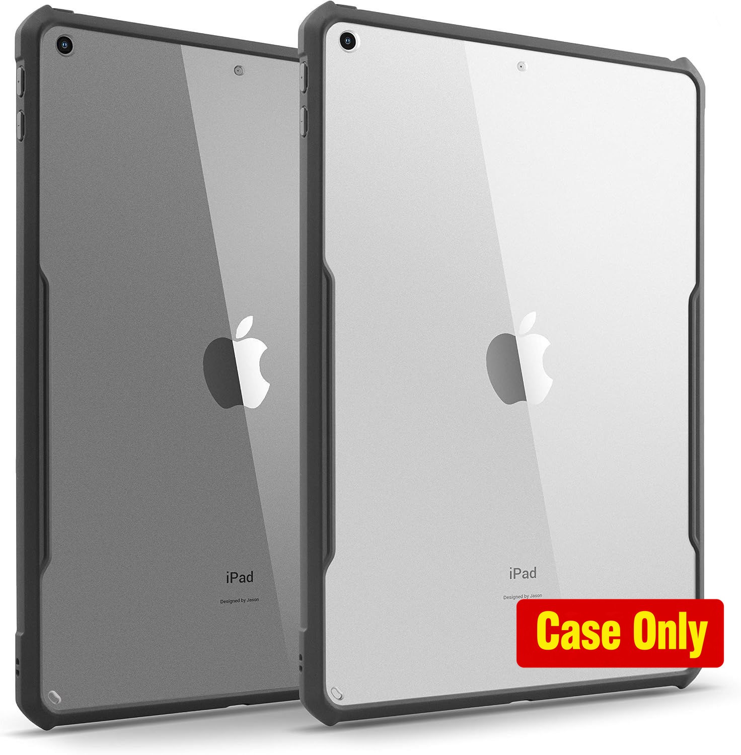 Ultra Slim Clear TPU Case for iPad 9th/8th/7th Gen (10.2-Inch, 2021/2020/2019) B