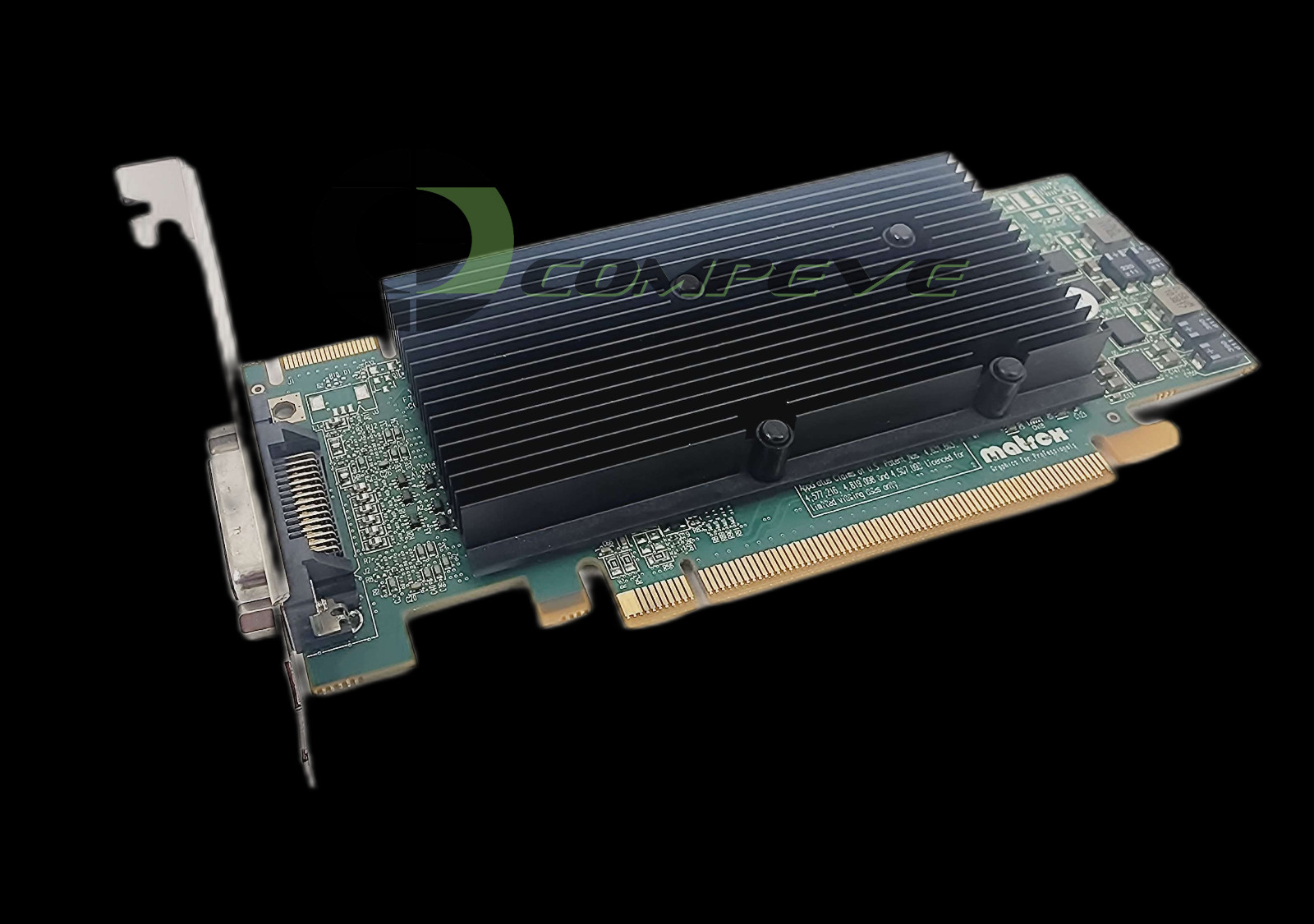 Matrox M9120-E512LPUF 512MB GDDR2 PCI-E x16 LP Workstation Quad Video Card