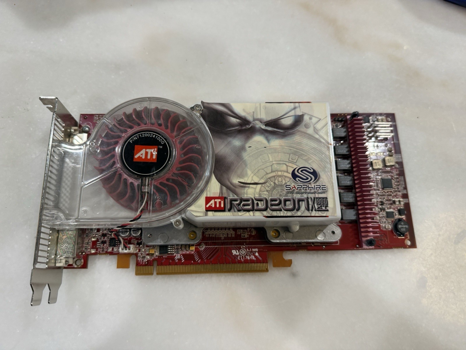 SAPPHIRE ATI Radeon X1800 XT 256MB GDDR3 PCIe x16 Graphics Card 102-A52004-20-AT