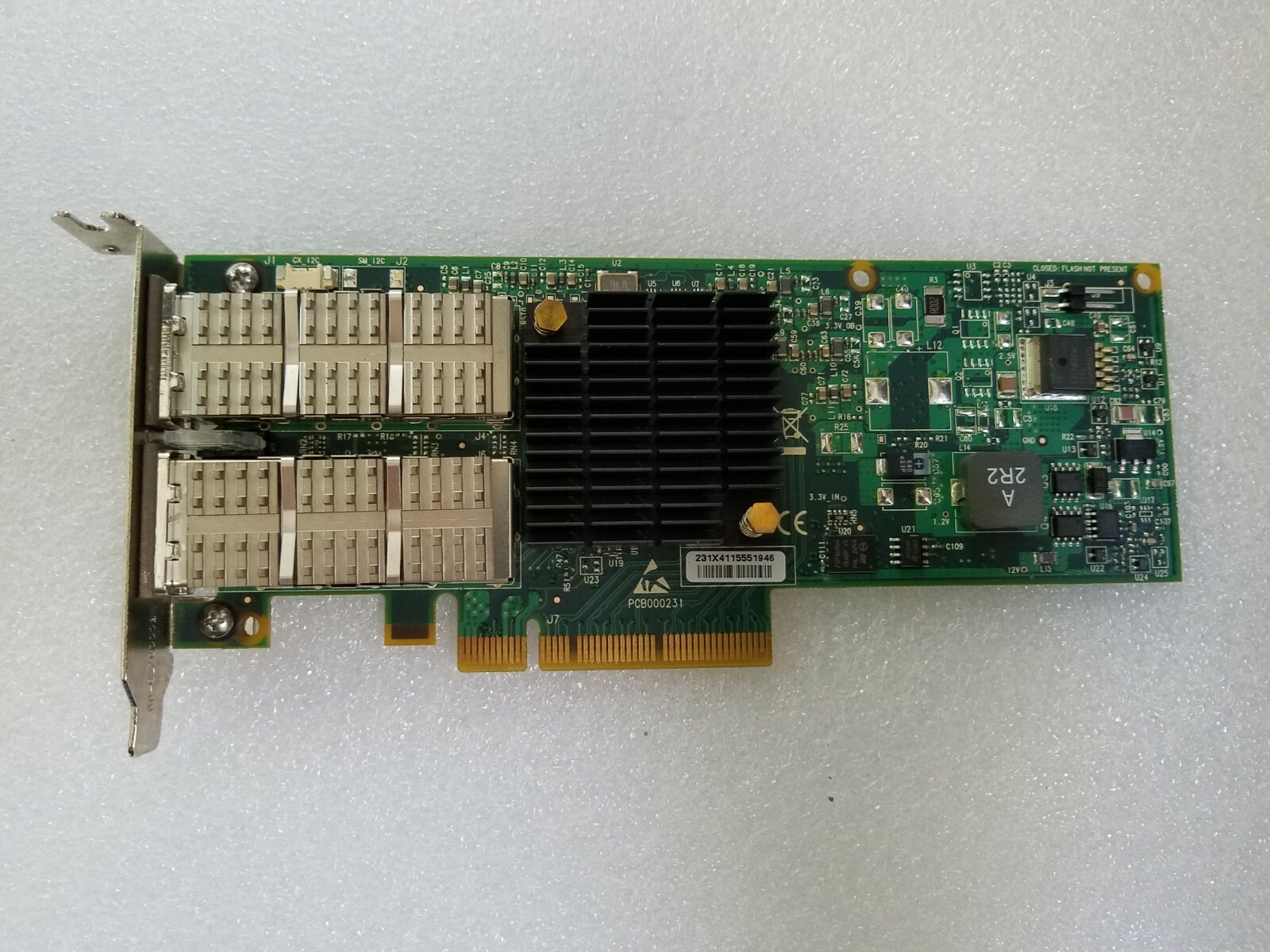 Oracle 375-3696-01 Dual Port QSFP INFINIBAND Host Channel Adapter