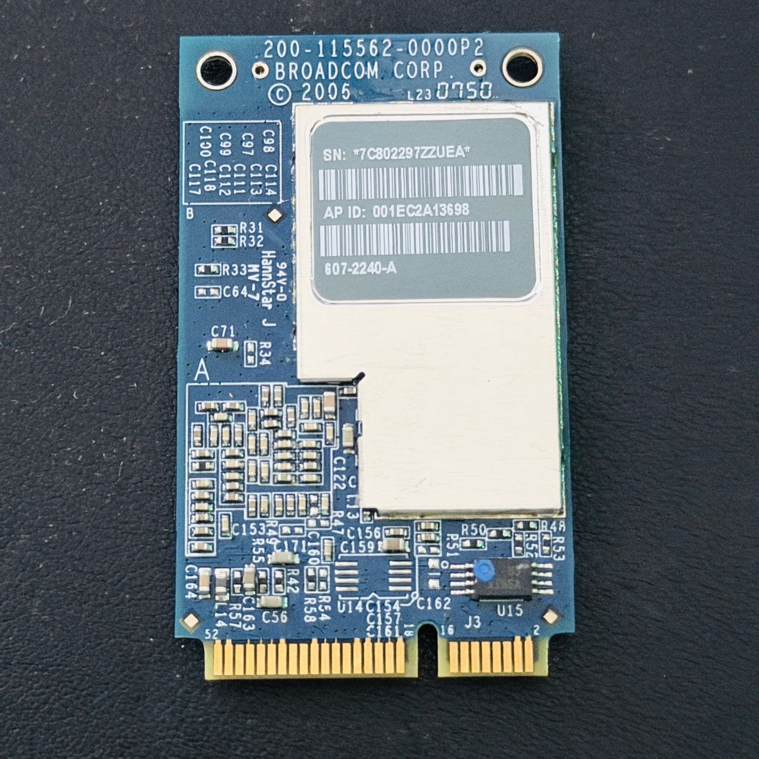 Broadcom BCM94321MC Wireless Card Apple