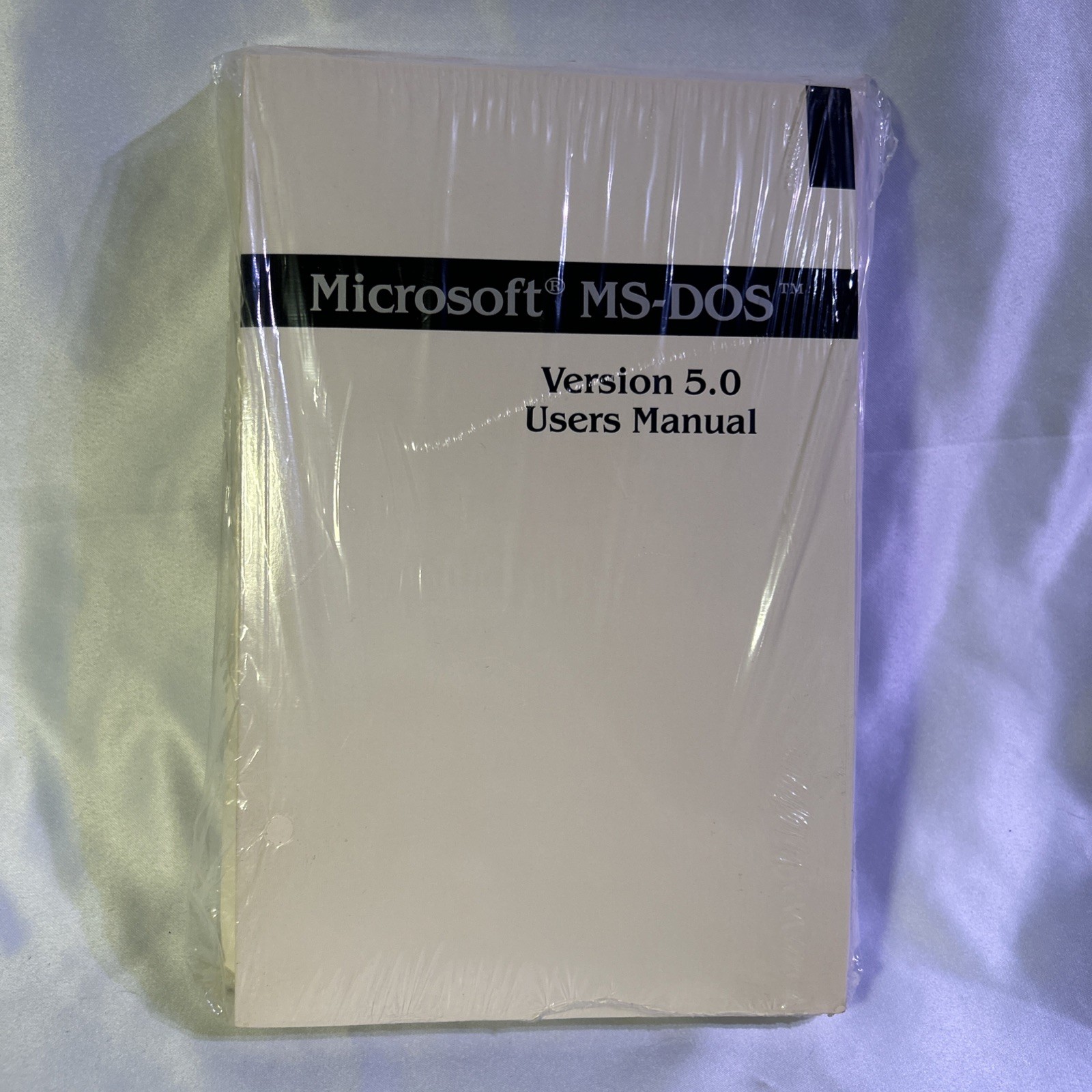 Microsoft MS-DOS 5.0 Operating System Brand New, Sealed